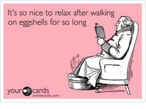 Eggshells are Easily Broken