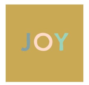 Joy- Word Text Photo