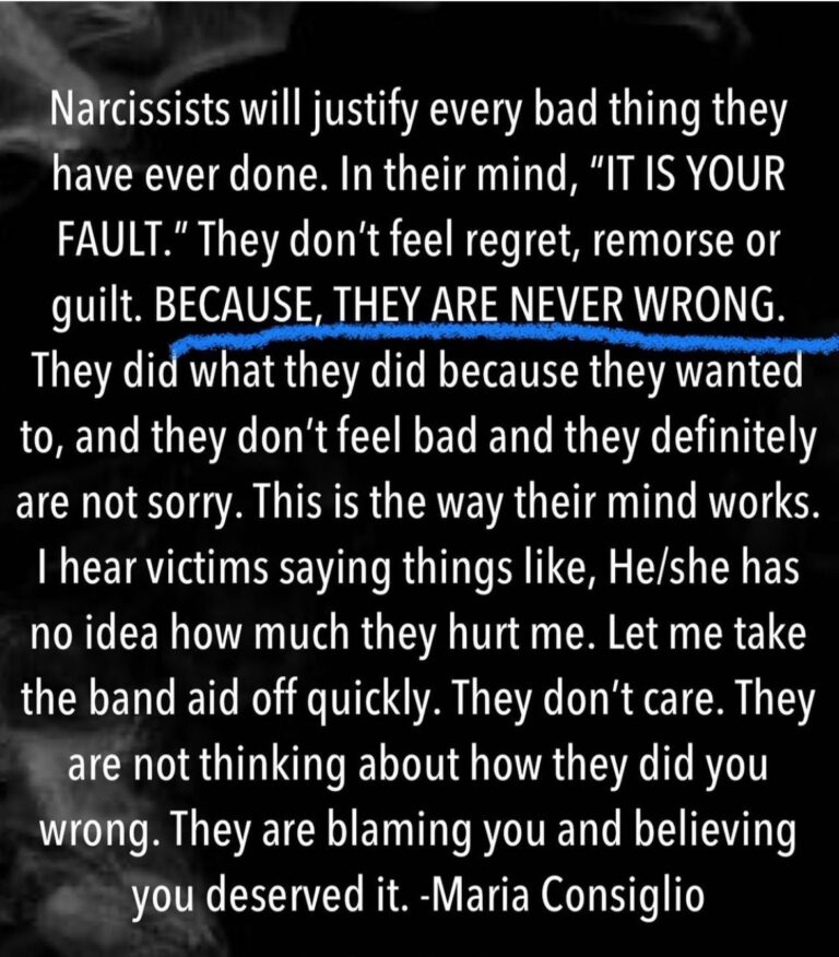 Maria Consiglio Wholesomebadass Narcissist Never wrong Catherine G Whitney